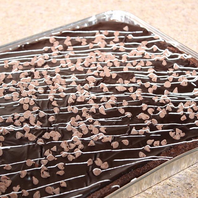 Nougat Chocolate Cake