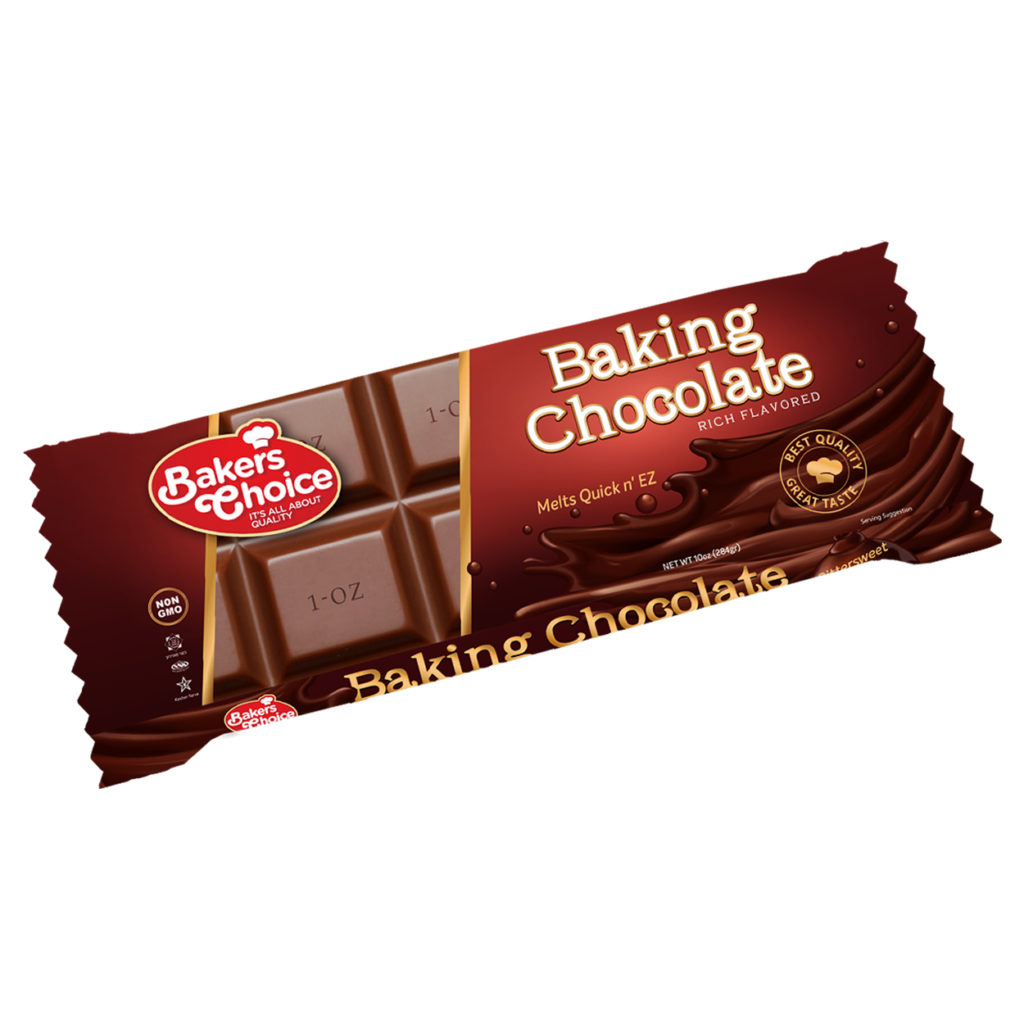 chocolate log Bakers Choice